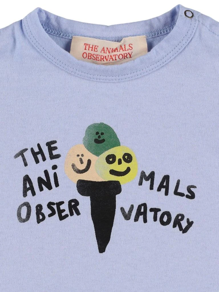 The Animals Observatory Printed Cotton Jersey T-shirt 1