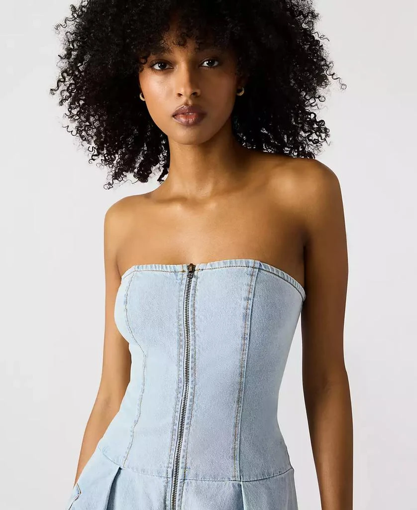 Women's Isla Strapless Denim Midi Dress  On Sale Now with Up to 61% Off |  Discover Exclusive Deals & Savings at BeyondStyle  Authentic Steve Madden  dress|women's fashion|dresses with Limited-Time Discounts,