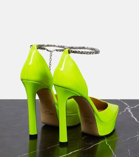 Jimmy Choo Saeda 125 embellished platform pumps 3