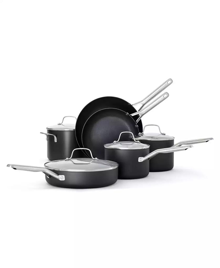 Calphalon Hard-Anodized Nonstick 10-Piece Cookware Set