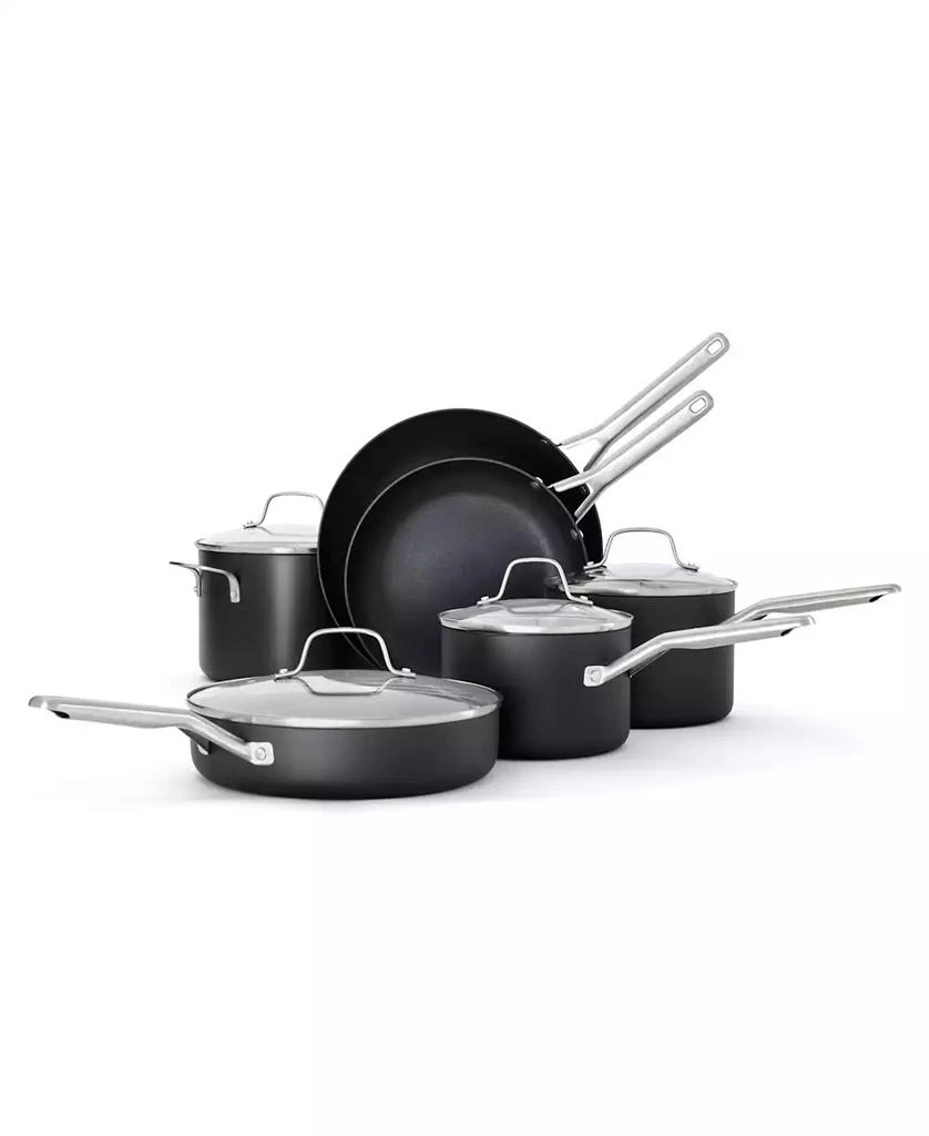 Calphalon Hard-Anodized Nonstick 10-Piece Cookware Set 1
