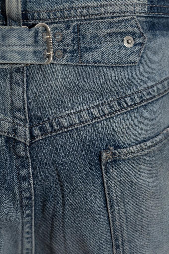 【送料&関税込】Maison Margiela Distressed High-waist Jeans Maison Margiela High-waist wide leg distressed denim jeans