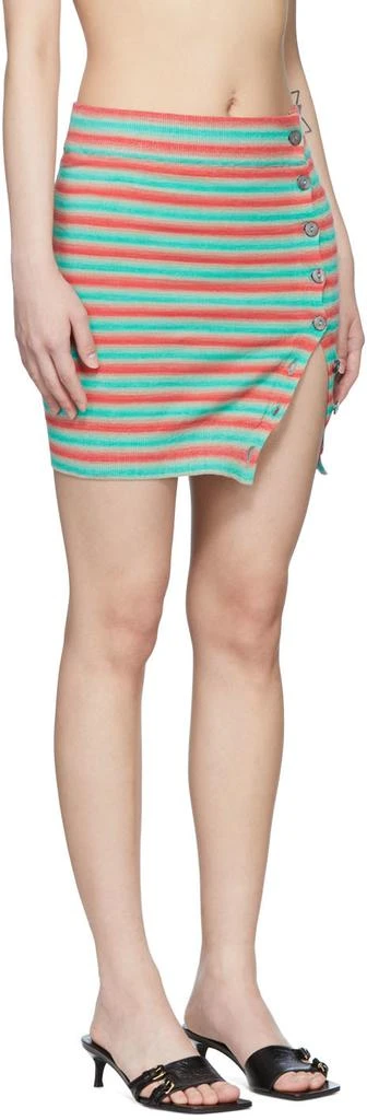 Gimaguas SSENSE Exclusive Blue Mini Skirt 2