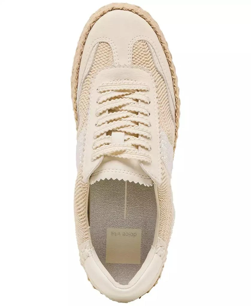Dolce Vita Women
s Notice Beaded Lace-Up Low-Profile  Espadrille Sneakers 4