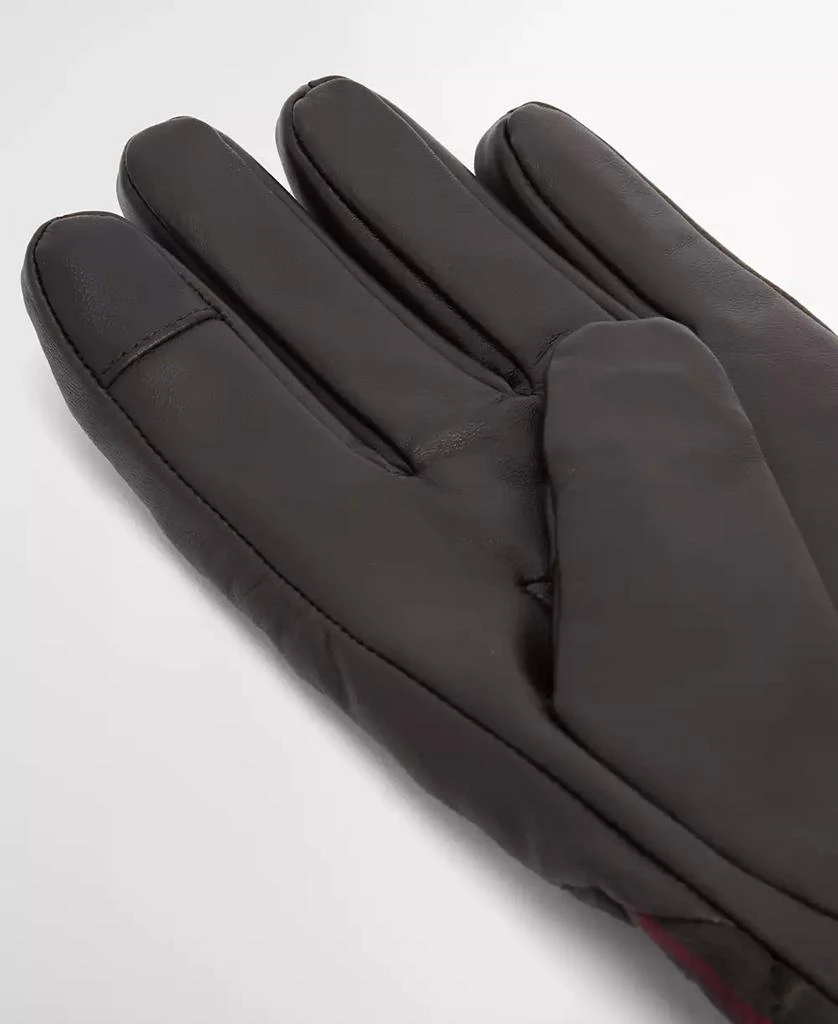 Barbour Men's Darwen Quilted Tartan Gloves 2