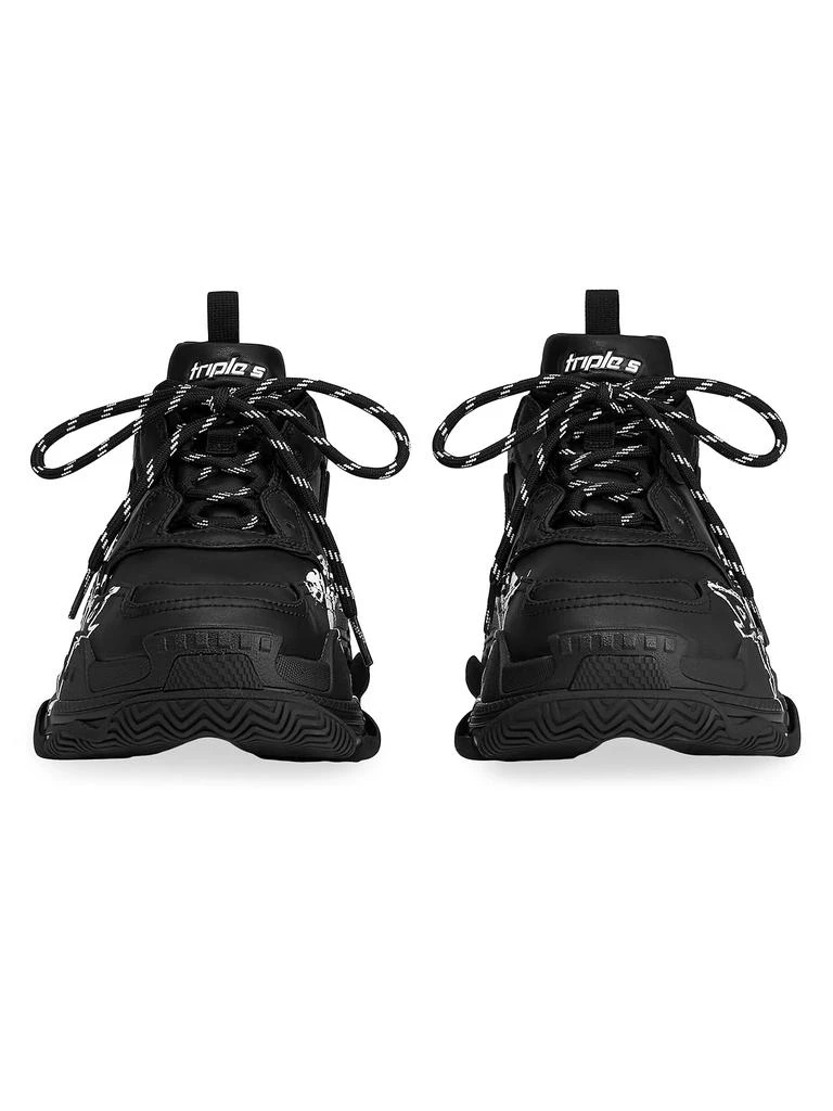 Balenciaga Triple S Sneakers in DIY Metal 4