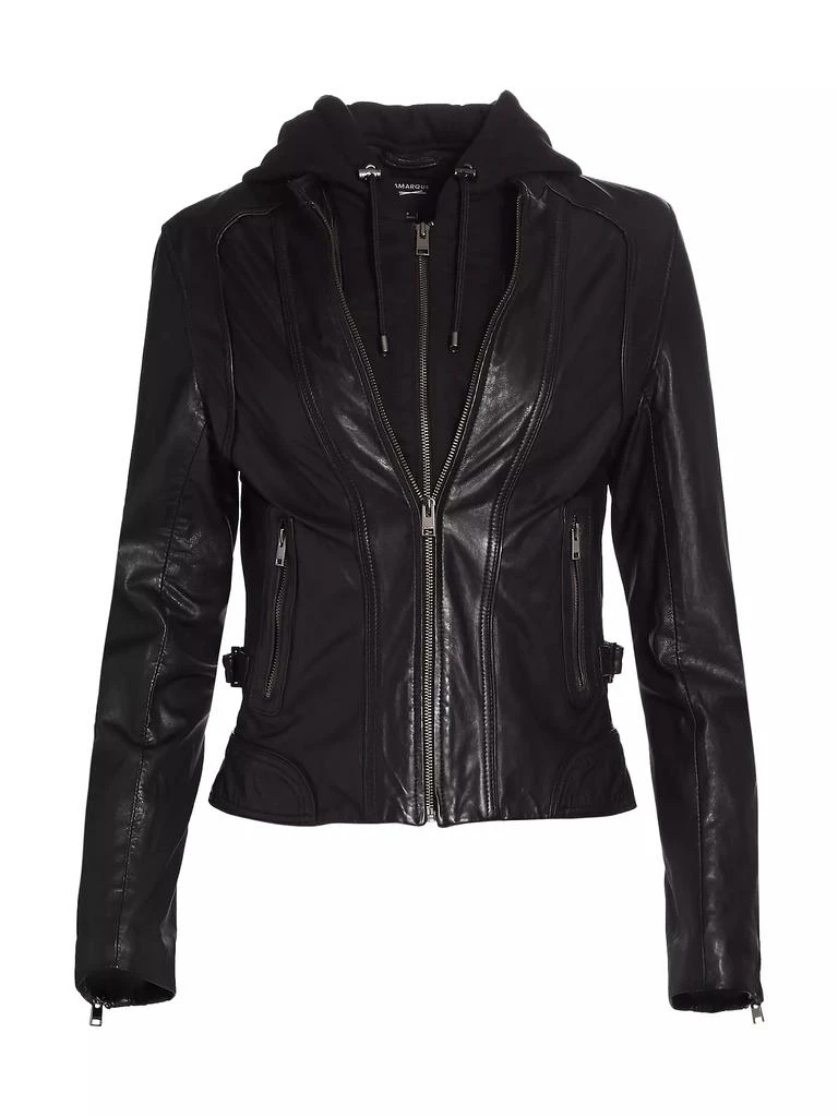 LaMarque Arlette Leather Biker Jacket 1
