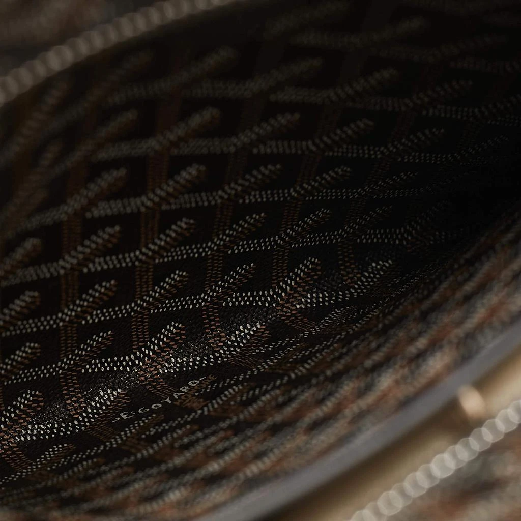 Goyard Goyard Black Goyardine Coated Canvas and Leather Artois MM Tote 7