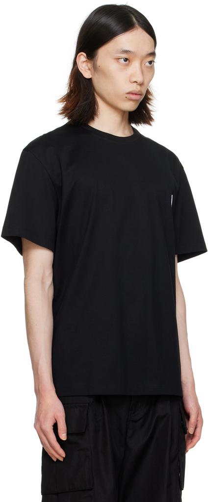 WOOYOUNGMI Black Printed T-Shirt