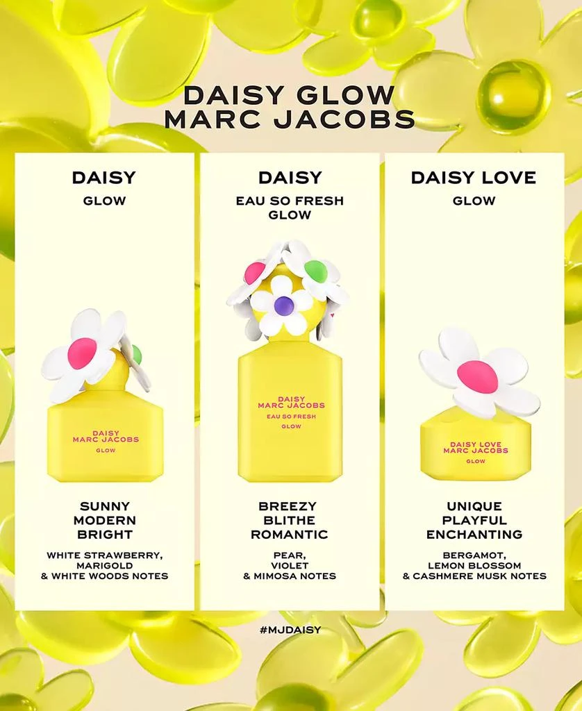Marc Jacobs Daisy Glow Eau de Toilette, 1.6 oz. 3