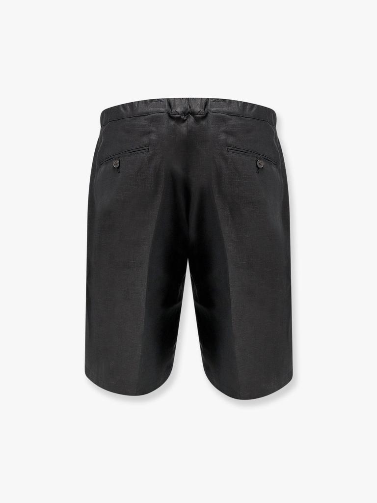 HEVÒ Torrelapillo linen bermuda shorts