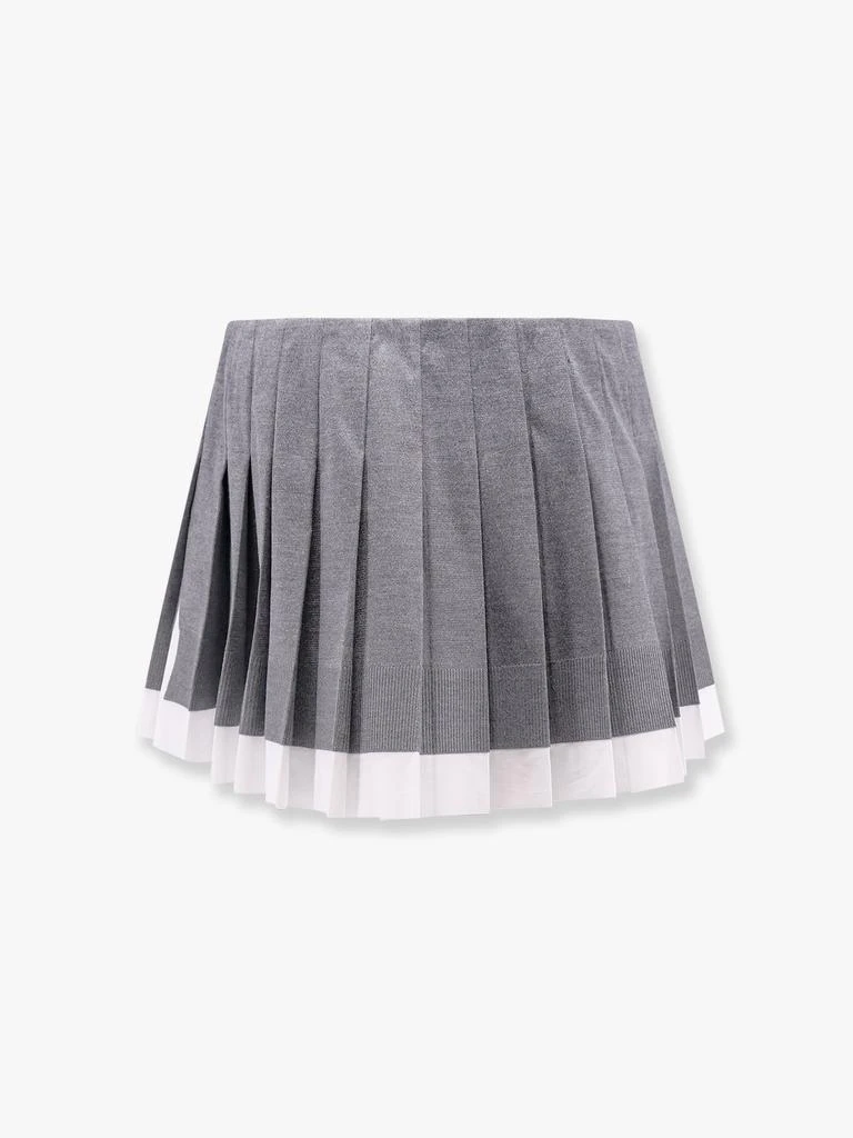 Miu Miu Recycled silk pleated skirt 5