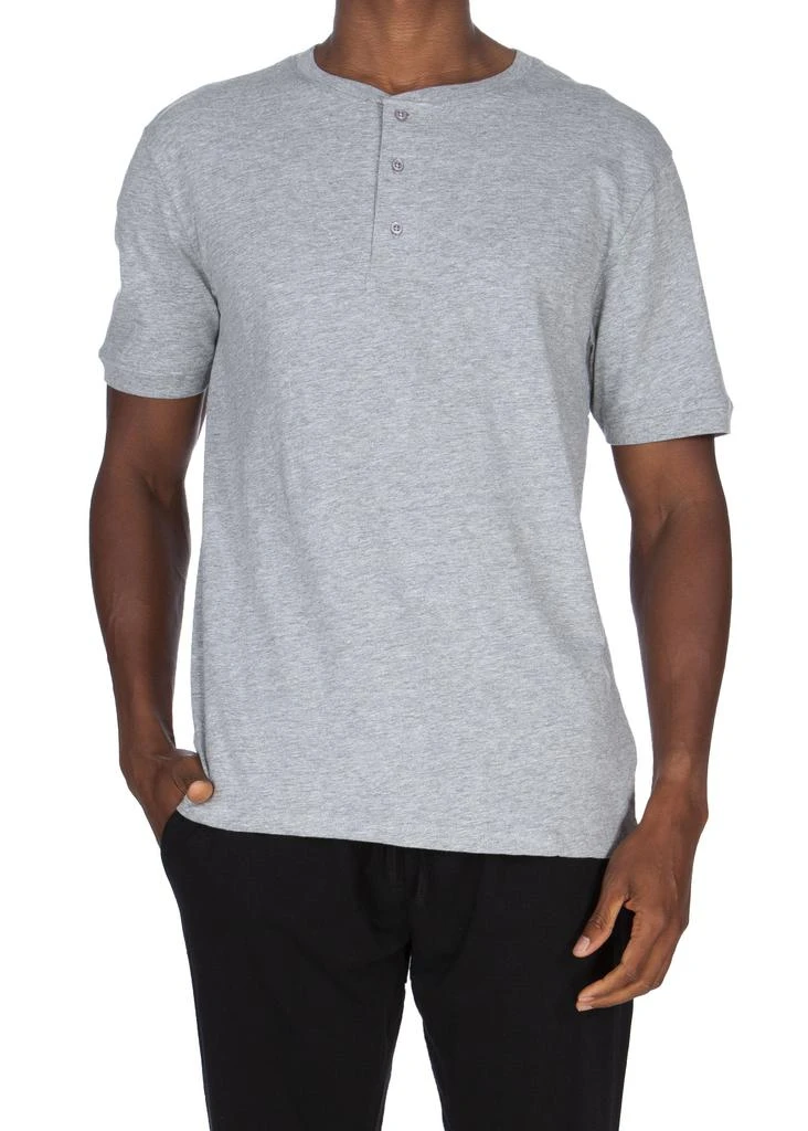 Unsimply Stitched Super Soft Short Sleeve Henley 5