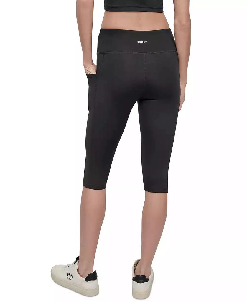 DKNY Sport Women's Balance Compression High-Waist Capri Pants 5