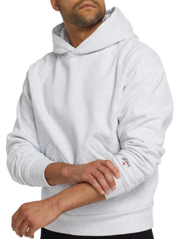 Noah Heavyweight Sleeve Logo Hoodie 4