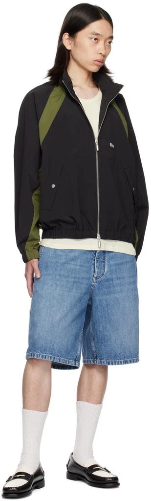 Rhude Black & Khaki Aerial Track Jacket 4