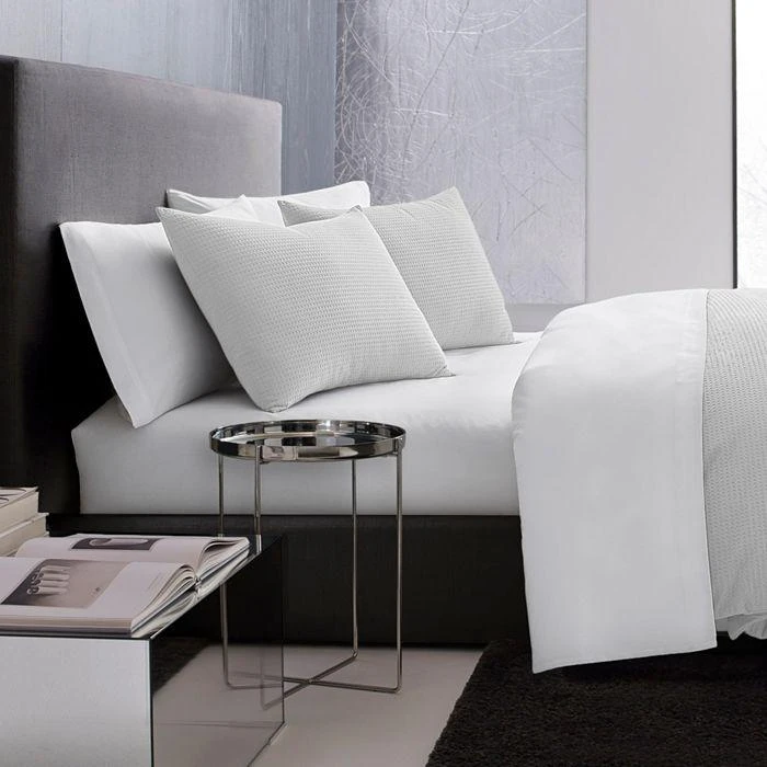 Vera Wang Waffle Pique  Comforter Set, Queen 2
