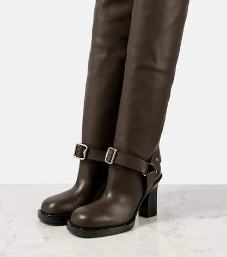 Burberry Leather over-the-knee boots 4