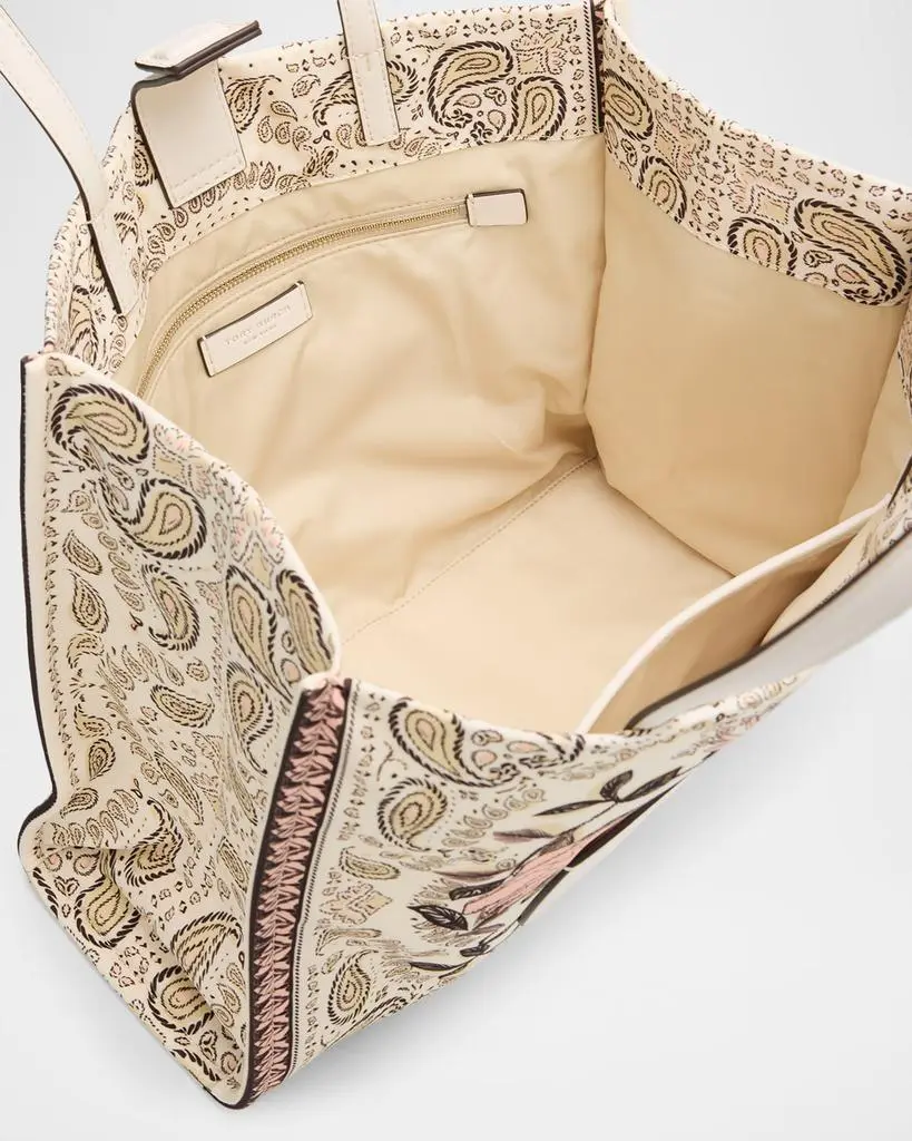 Tory Burch Ella Small Printed Tote Bag 4