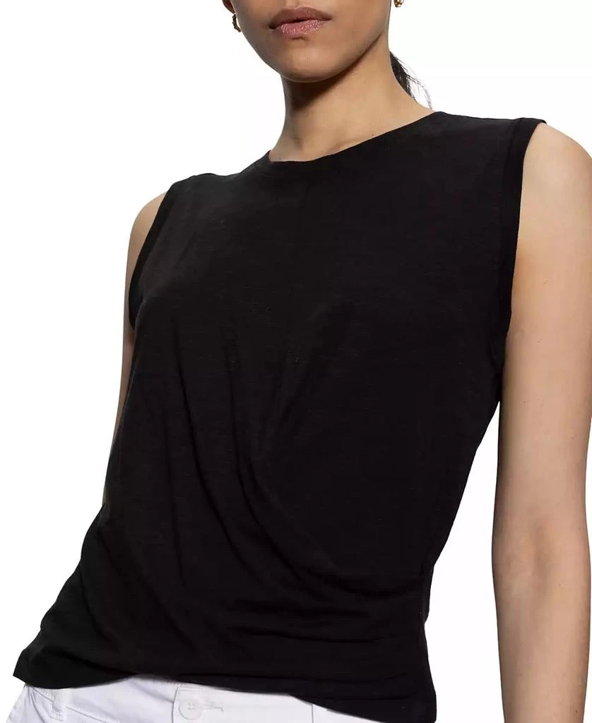 Sanctuary Women's Draped Sleeveless Crewneck Tank 4