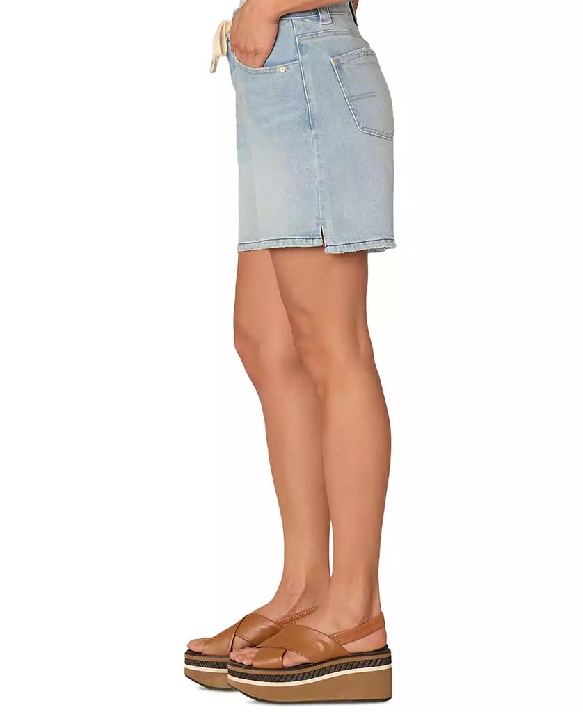 Democracy Petite "Ab" Leisure Skyrise Drawstring Shorts