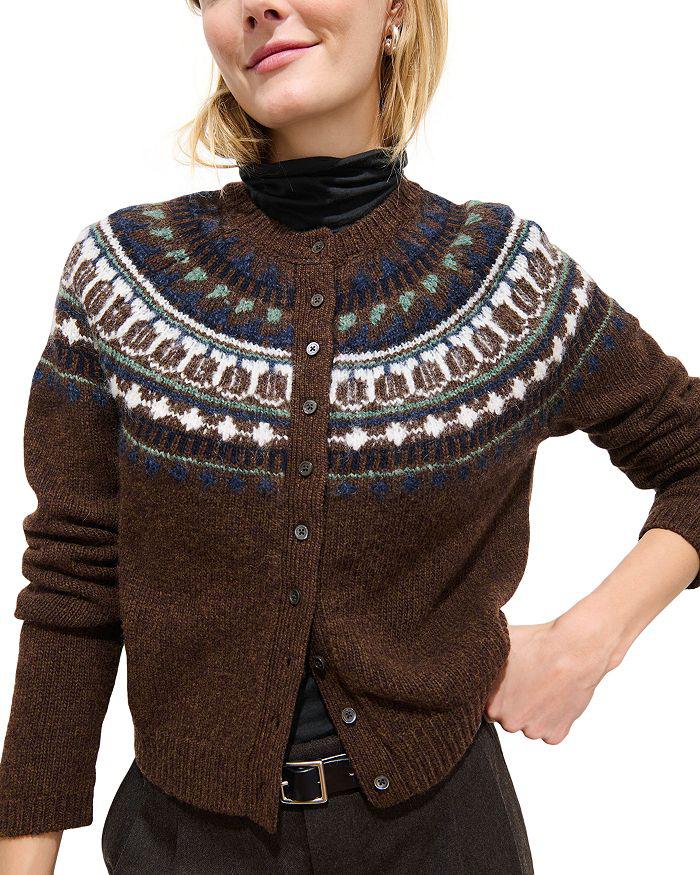 Alex Mill Amina Fair Isle Sweater in Wool