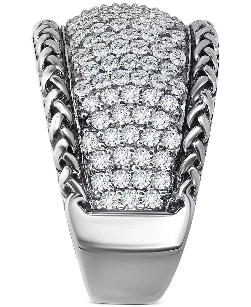 Macy
s Cubic Zirconia Pavé Statement Ring in Sterling Silver 6