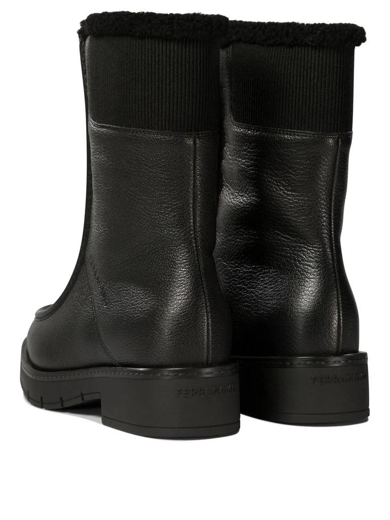 Salvatore Ferragamo Salvatore Ferragamo "Montse Fur" Ankle Boots 4