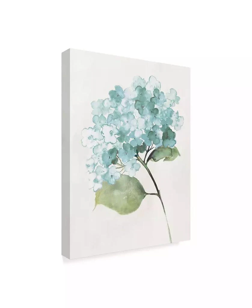 Trademark Global Wild Apple Portfolio Antique Floral on Cream I Blue Canvas Art - 20" x 25" 2
