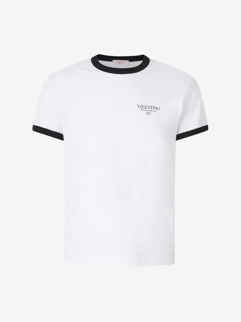 Valentino Valentino Garavani Contrast Logo T-Shirt 1