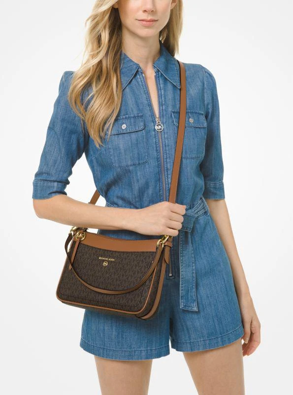Michael Kors Jet Set Medium Logo Shoulder Bag 5