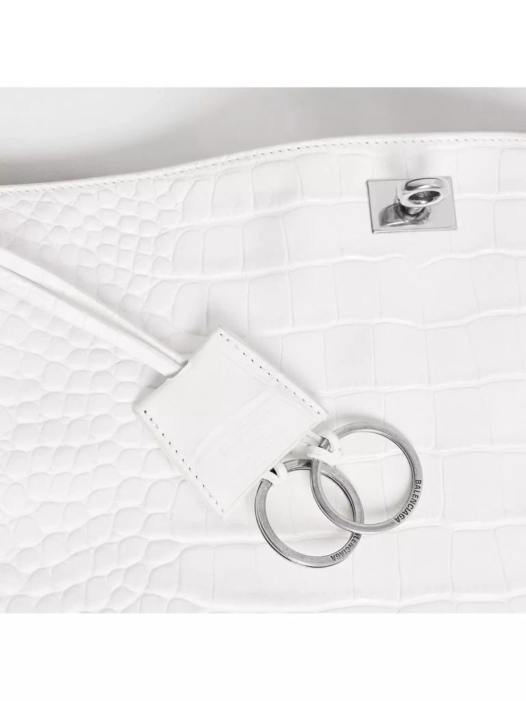 Balenciaga Rodeo Large Handbag Crocodile Embossed 6