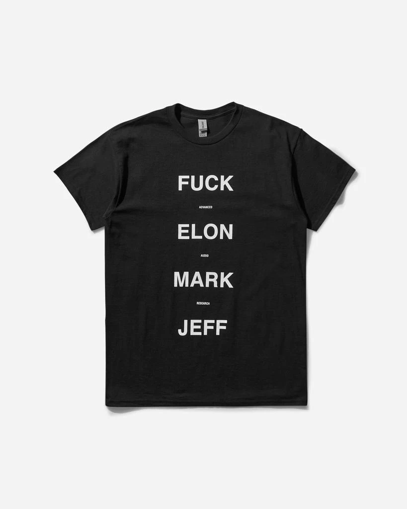 AAR Fuck Elon Mark Jeff T-Shirt Black 1