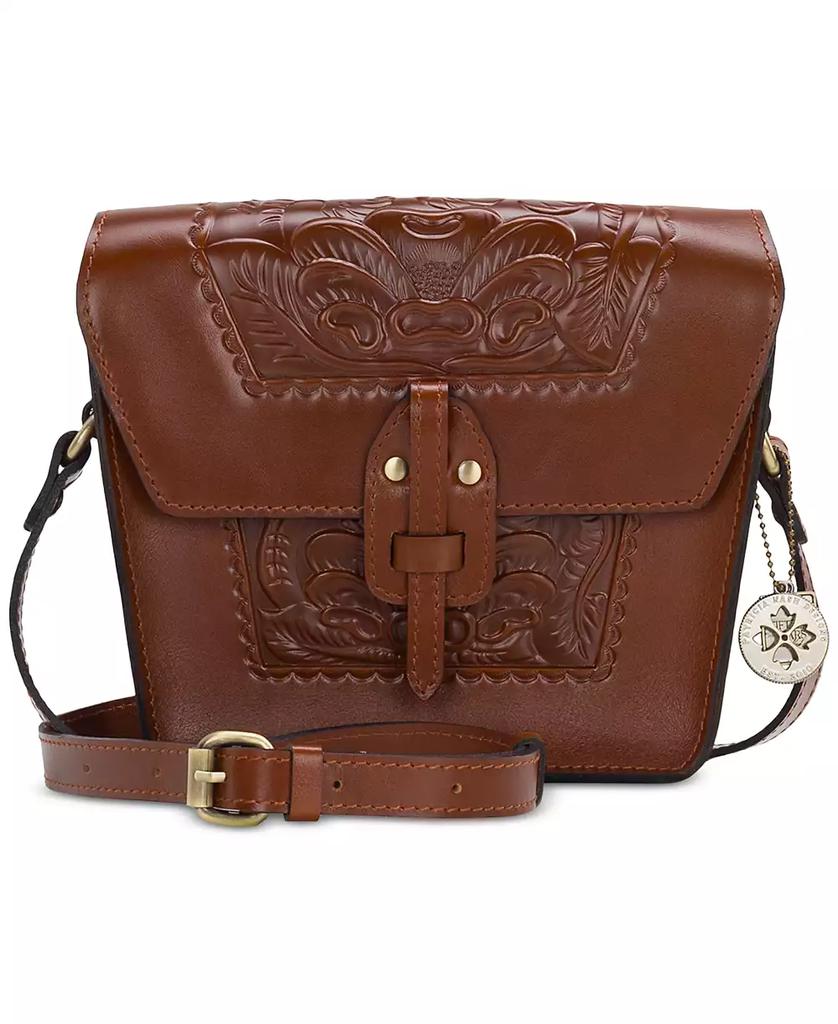 Patricia Nash Marciana Small Leather Crossbody Bag