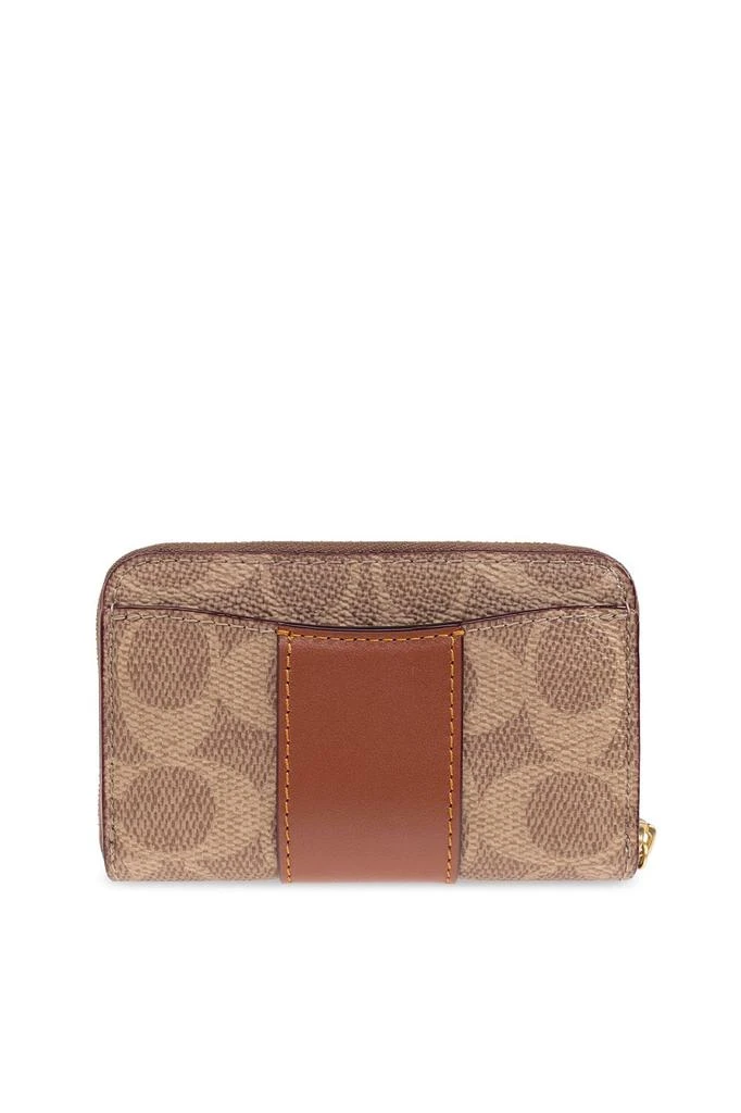 Coach Coach Logo Plaque Zip-Around Wallet 2