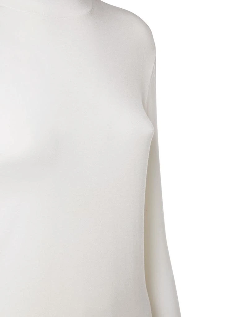 MAX MARA Dede Stretch Viscose Turtleneck Top 3