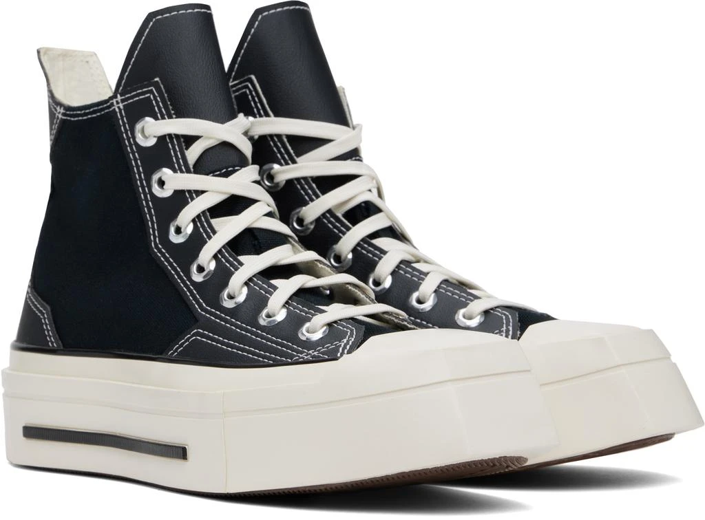 Converse Black Chuck 70 De Luxe Squared High Top Sneakers 4