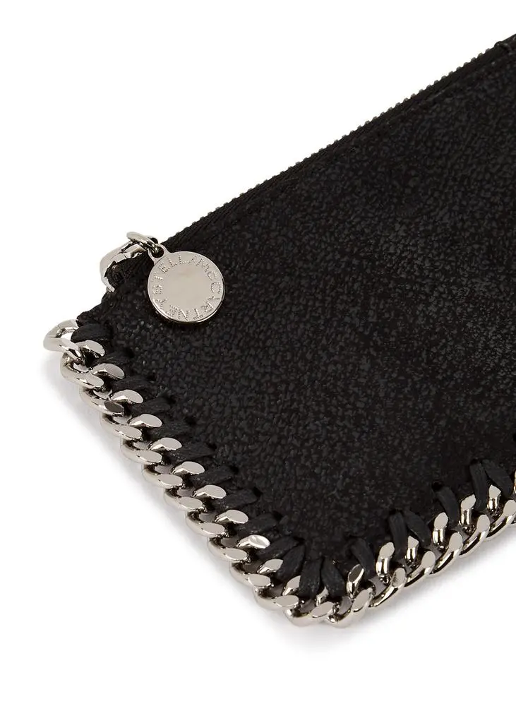 Stella McCartney Falabella faux suede card holder 3