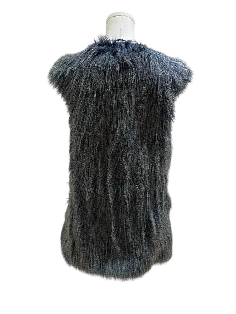ROMEO 
JULIET COUTURE Romeo 
Juliet Couture - Women
s Shaggy Faux Fur Vest Jacket 4