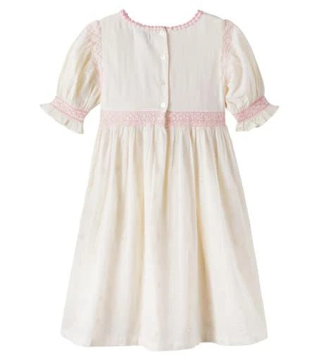 Bebe Organic Luna broderie anglaise floral cotton dress 3