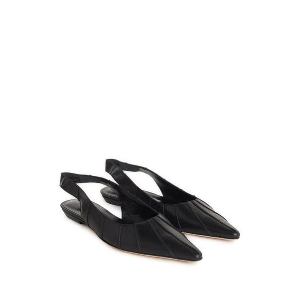 by FAR Leather ballet flats 1