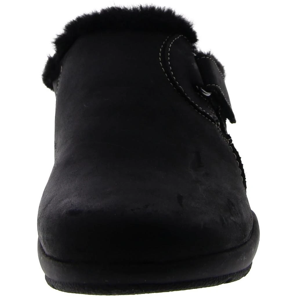 Clarks Womens Fur Lined Flat Mules 3