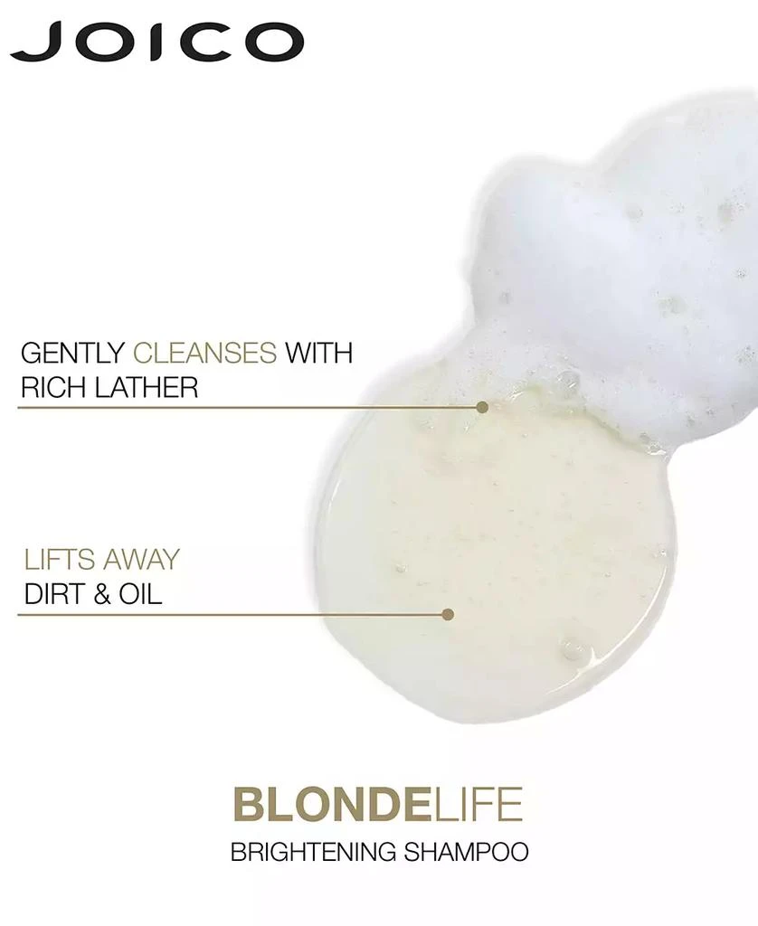JOICO Blonde Life Brightening Shampoo, 10.1 oz. 3