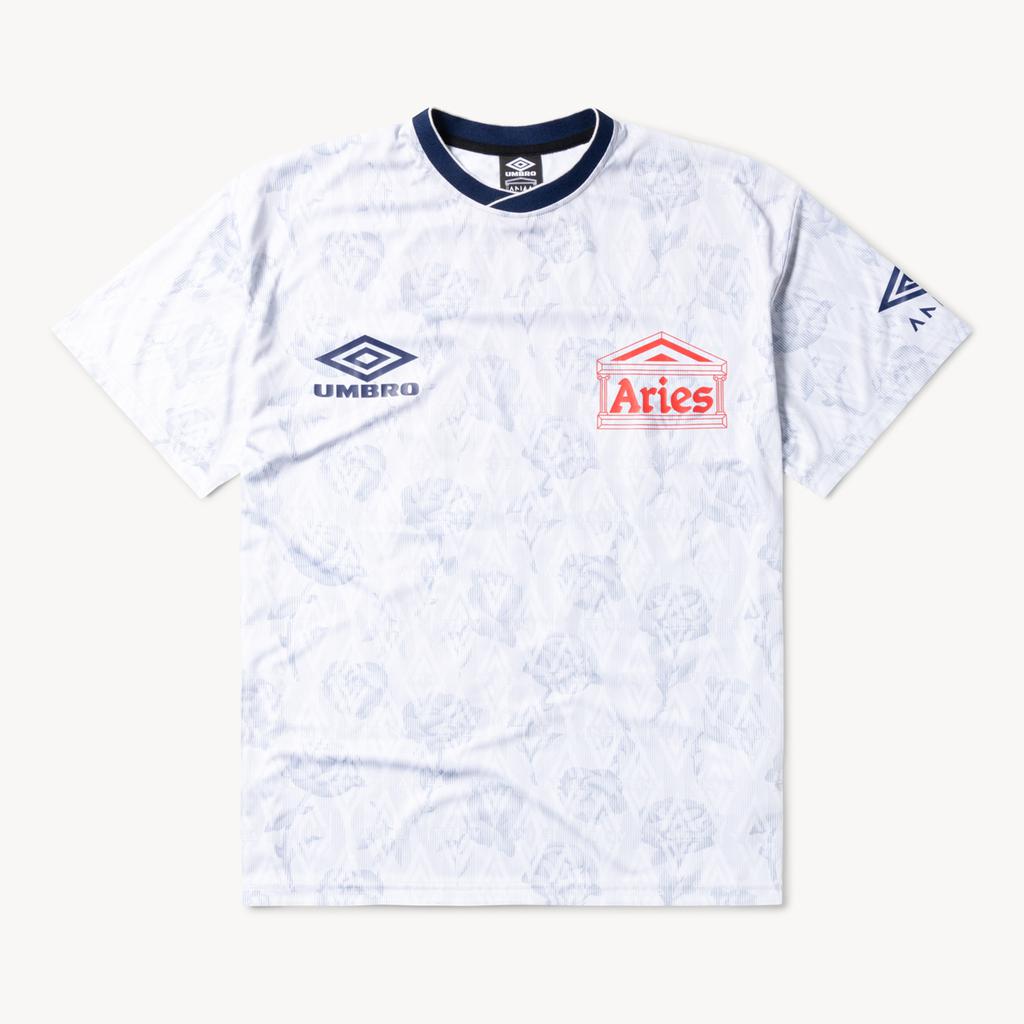 ARIES x Umbro ARIES x Umbro White Roses Jersey Football Shirt