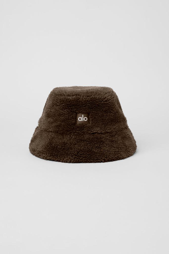 Alo Foxy Sherpa Bucket Hat - Espresso