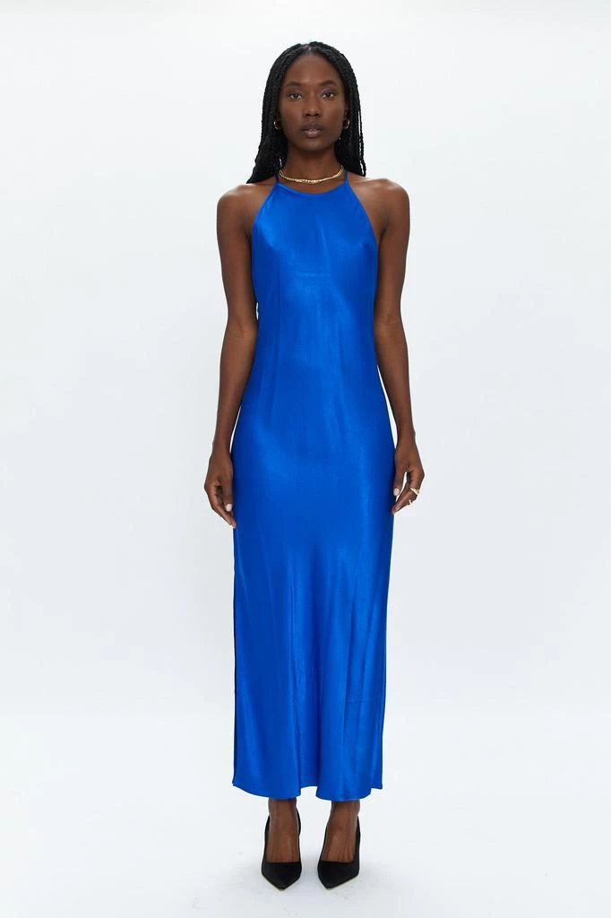 Pistola Denim Kristi Halter Slip Dress - Cobalt 1