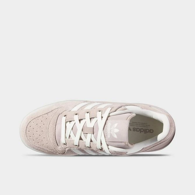 adidas Forum Low CL Shoes - Women's - Off White / Halo Blue / Off White - 8