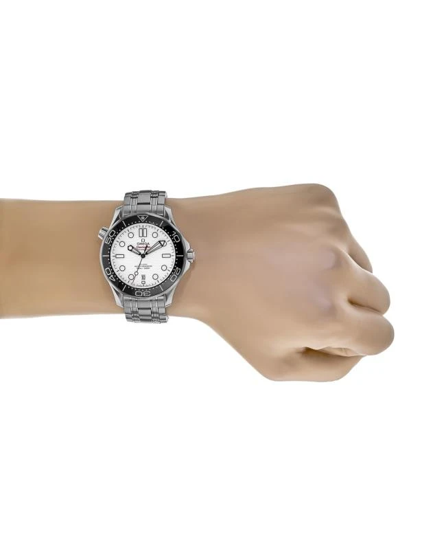 Omega Omega Seamaster Diver 300M White Polar Dial Steel Men&apos;s Watch 210.30.42.20.04.001 4