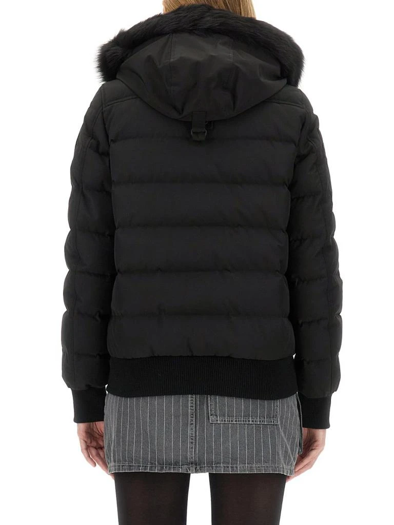 Moose Knuckles Moose Knuckles Onyx Ladriere Shearling Bomber Jacket 2