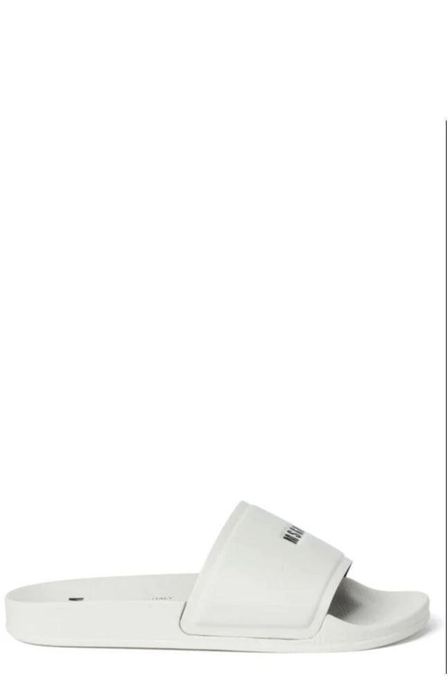 MSGM MSGM Logo Printed Open-Toe Slides 1